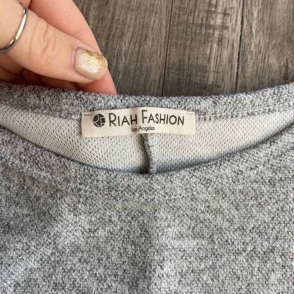 Women’s winter dress - grey - L. With pockets!! - Picture 2 of 5